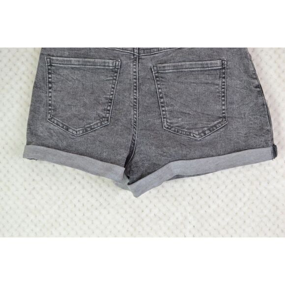 Sincerely Jules Women's 5/27 Black Acid Washed Jean Shorts - Picture 15 of 15